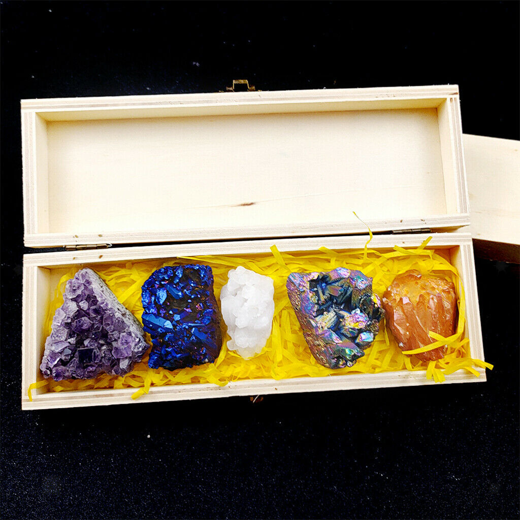 Mixed Crystal Stones Heal Stone Teaching Decoration Aventurine Clear Quartz