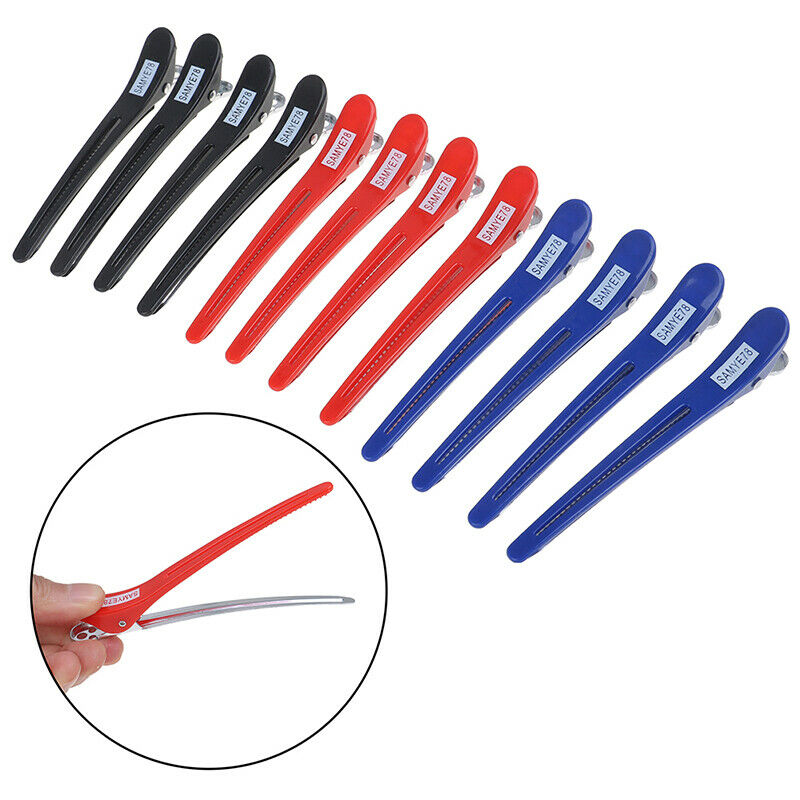Crocodile Hair Salon Alligator Hair Clips Section Clamps Hairpins Styling To FG