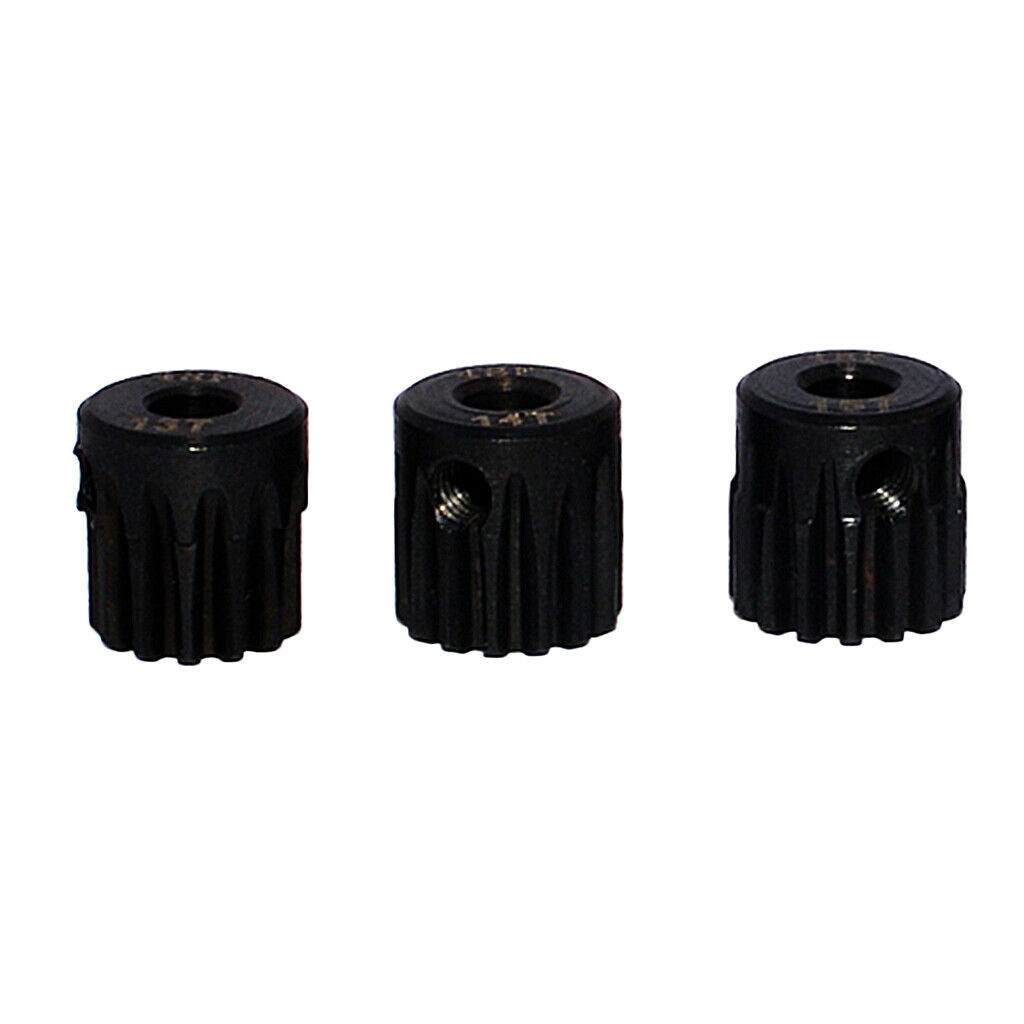 3pcs / Set 1:10 RC Car 48DP 13T-15T Tooth Sprocket for Motor