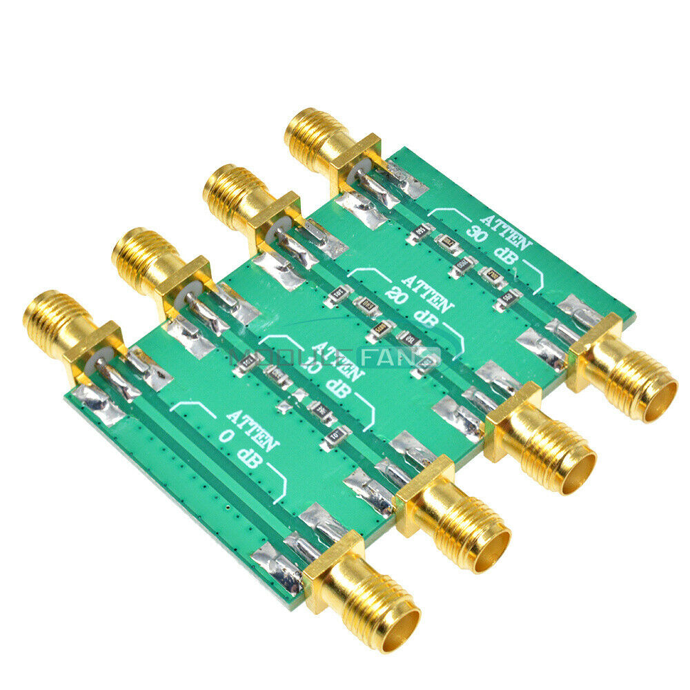 23Dbm DC 4.0Ghz RF Fixed Attenuator SMA Double Female Head 0dB 10dB 20dB 30dB