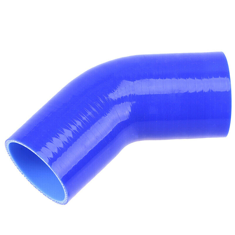 45 Degree Elbow Silicone Coupler Turbo Intake Intercooler Pipe 57mm Inner