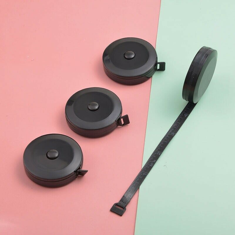 60-Inch 1.5M Soft Retractable Tape Measure, Pocket, Body Tailor Sewing Craft TO8