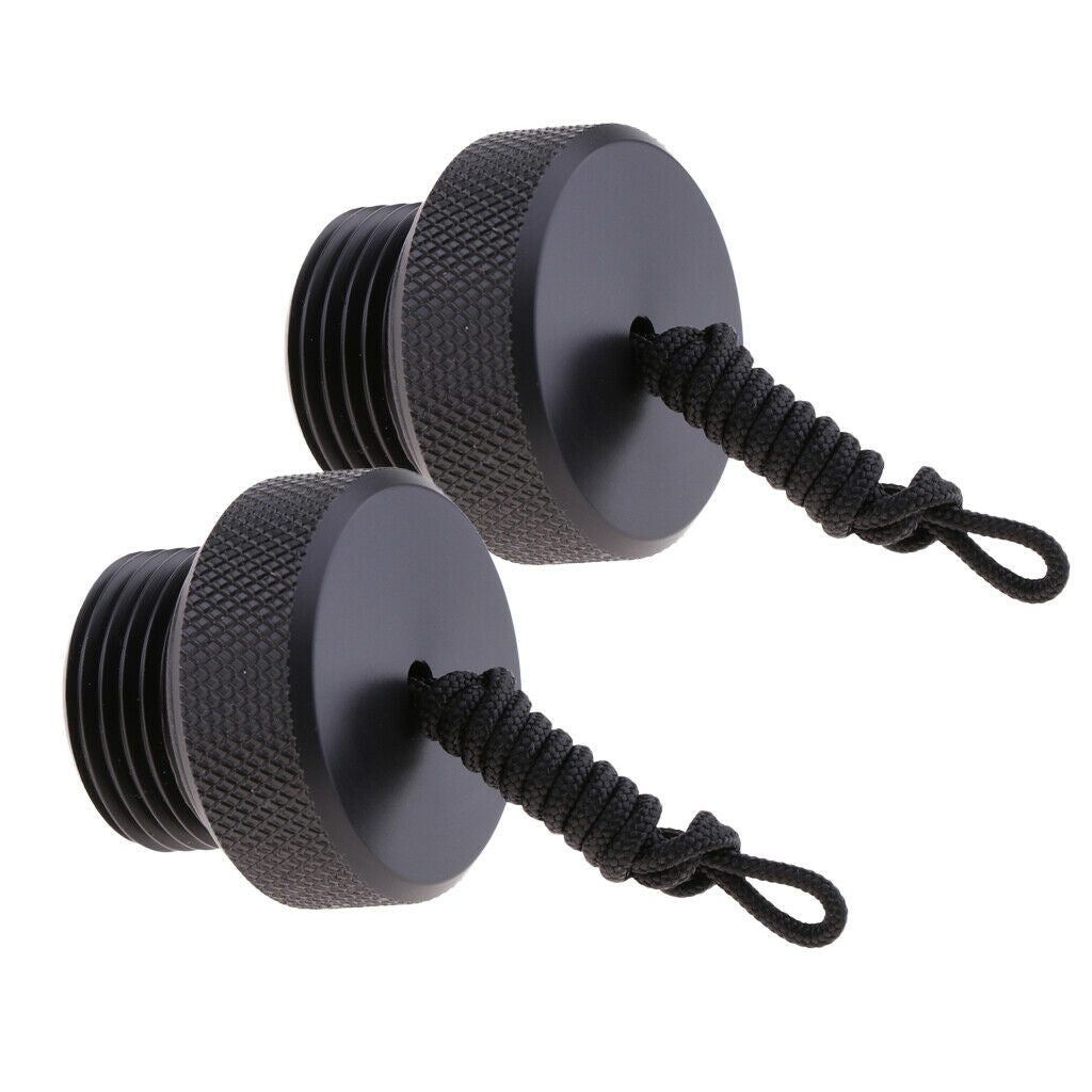 2pcs Scuba Diving DIN Regulator Tank Valve Cover Thread Dust with Thread