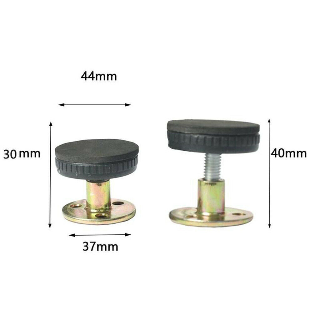 3x Bedside Thread Bed Frames Tool Bed Headboards Telescopic Support for Wall