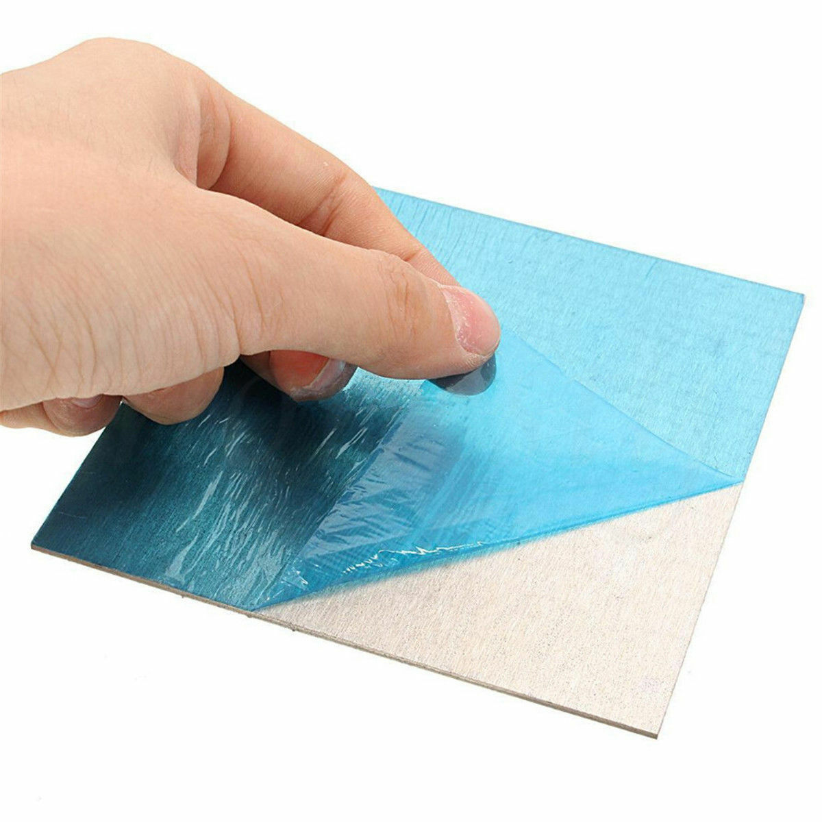 1pcs  Aluminum Al Alloy Shiny Polished Plate Sheet 1x100x100mm