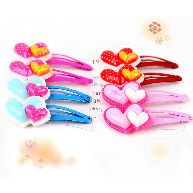 Magic Kids Girls Hair Clips Mixed Assorted Slides Hair Jewelry Random T31FL