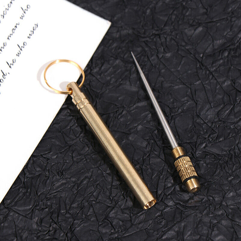 Titanium Outdoor Edc Portable Multifunctional Toothpick Camping Tool Toothp KX