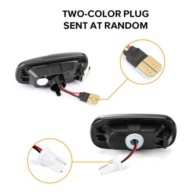 Car LED Side Marker Fender Turn Signal Light Dynamic Lamp Fit for-Audi A3/S3/AA3
