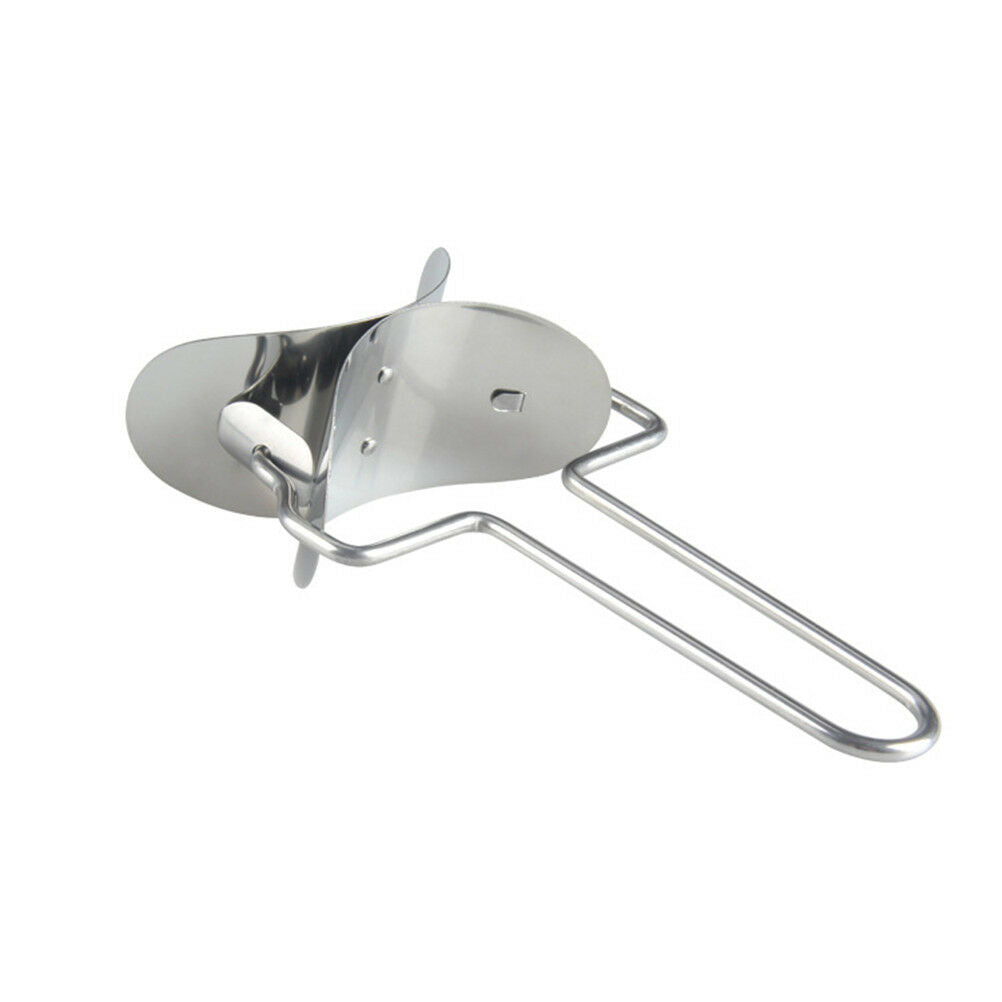 Stainless Steel WraperDough PresserCutter Dumpling Pie Mould Maker Pastry .l8