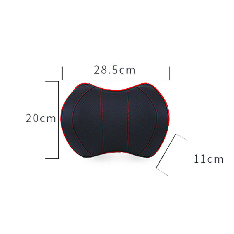 2PCS Memory Foam Car Neck Pillow Seat Headrest Pillow Travel Neck Support Pillow