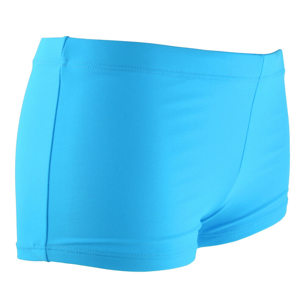 Women Plain Bikini Child Short Swimming Short Swimsuit Bottoms Gymnastics M