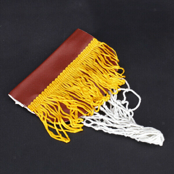 Pool Snooker Table Cotton Nets Pockets With Fringe Brass Finish Irons For