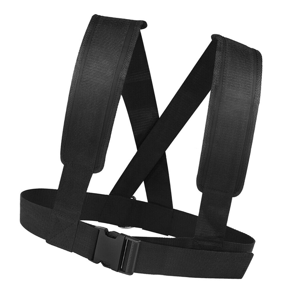 Pro Sled Harness Fitness Workout Speed Trainer with Pull Strap for Resistance