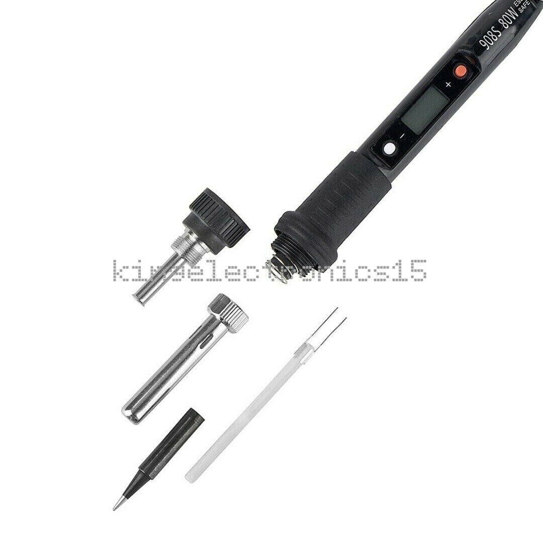 80W Lcd Digital Display Adjustable Temperature Electric Soldering Welding Iron
