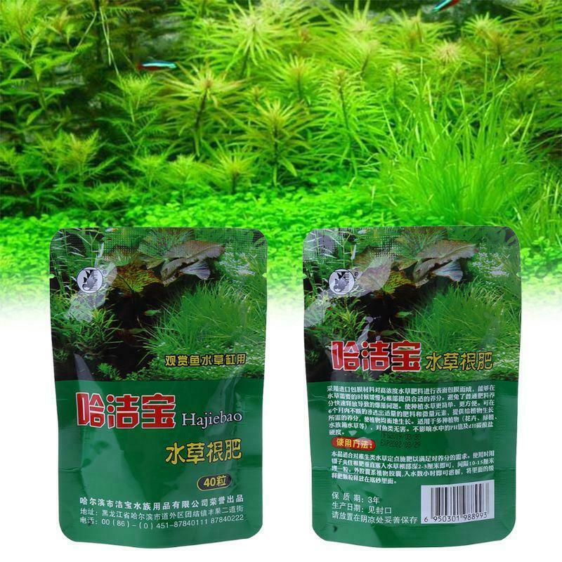 Aquarium Plant Grass Fertilizer Root Tab Capsules Live Water Fish Tank Nutrition