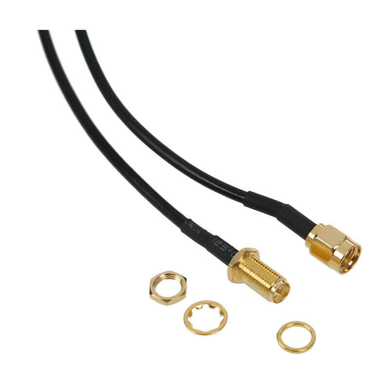 9 Meter Antenna RP-SMA Extension Cable for WiFi Router Q2Y4Y4