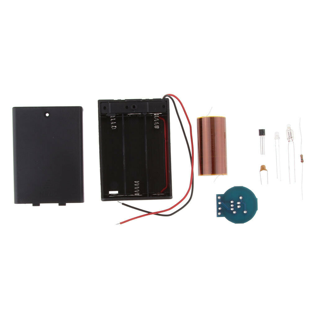 Battery operated mini Tesla scooter mounted wireless transmission kit