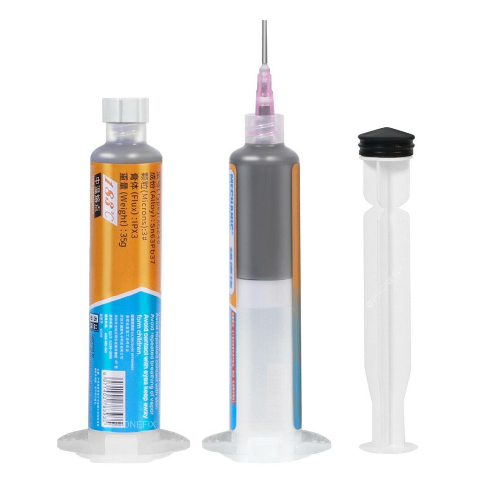 Solder Wire Soldering Paste Flux Grease RMA-223 10cc Syringe Tube PCB BGA SMD