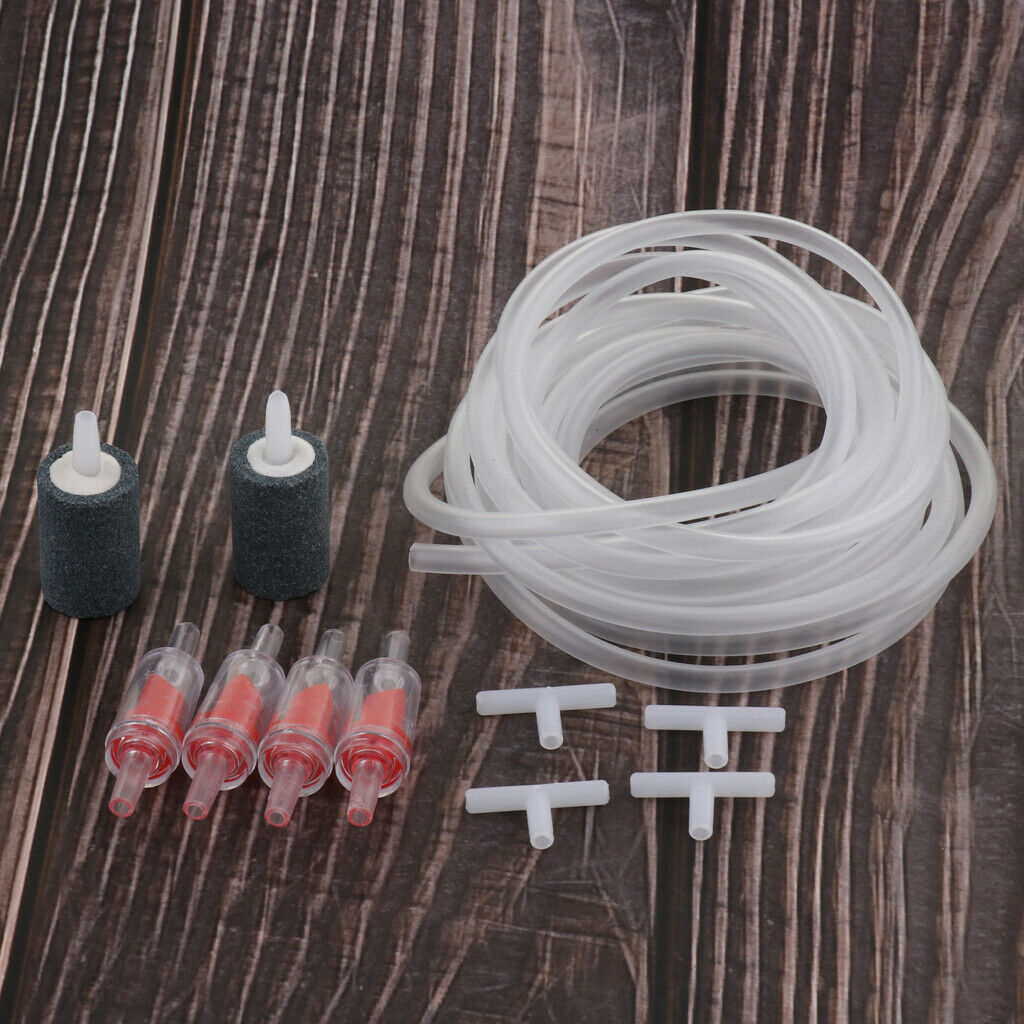 Plastic Oxygen Air Tube Air Line Connector Pump Accessories Pet Supplies