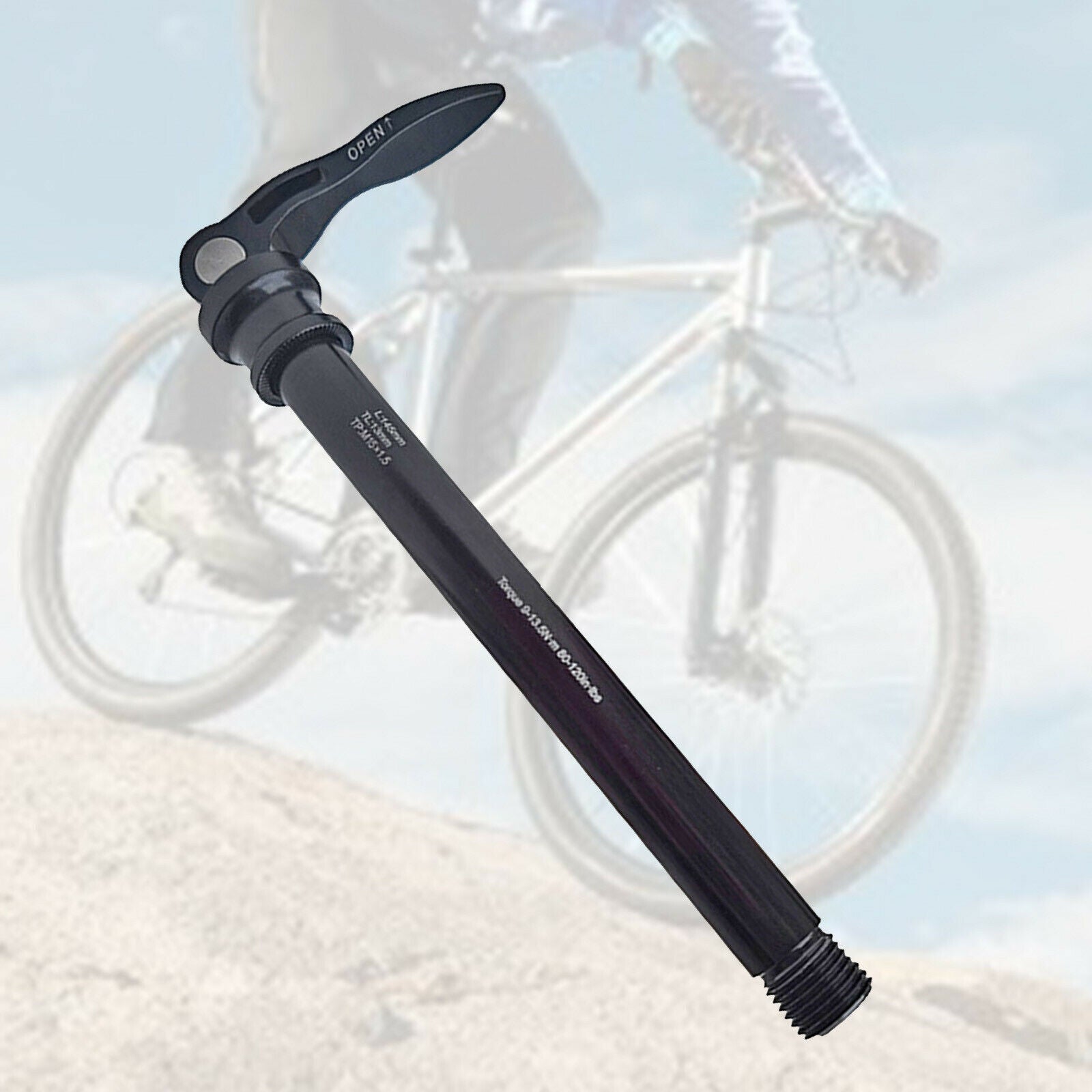 Mountain Bike/Cycle/Cycling Wheel Thru Axle Quick Release Skewers- 15x145mm