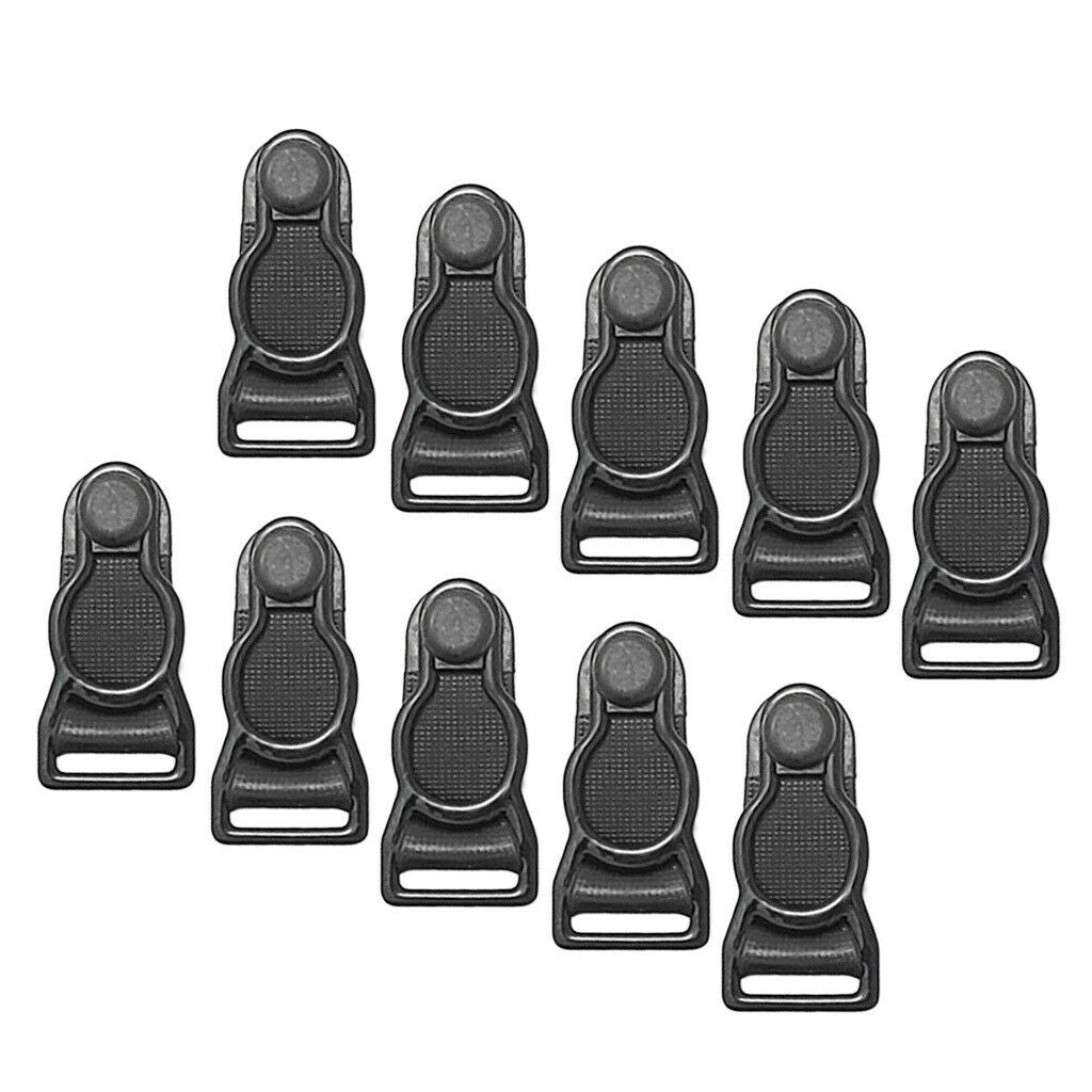 10Pcs Multifuction Adjustable Elastic Stocking Clip Garter Suspender