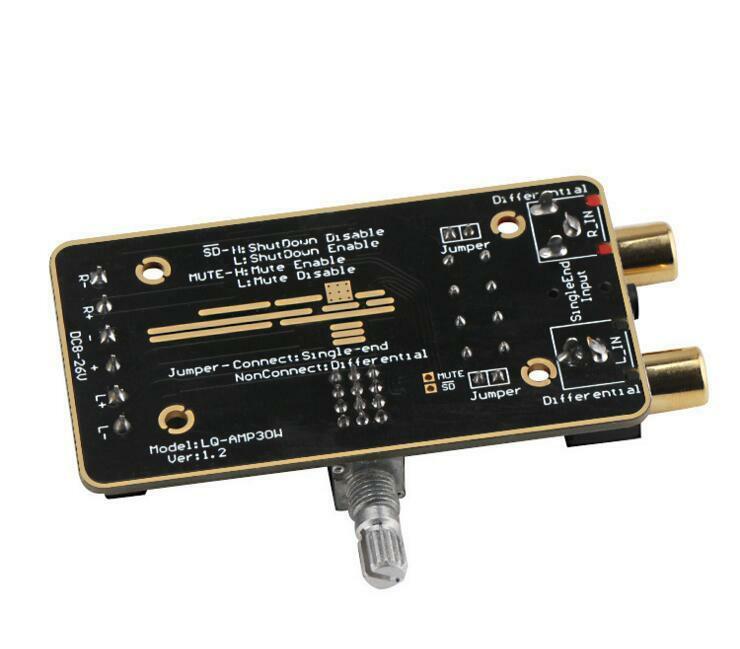 15W*2 Stereo Dual Channel Power Amplifier Module Class D Digital Power Amplifier