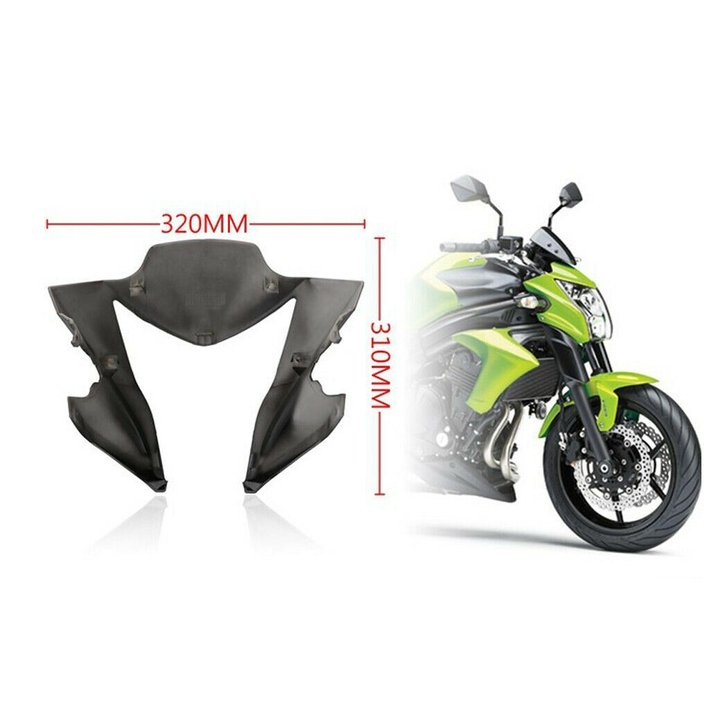 ABS Plastic Strong Arm Fairing Brackets for Kawasaki ER6N 2012-2016 Black
