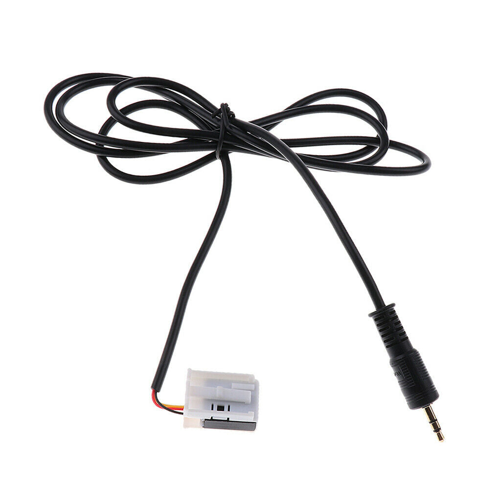 Car 3.5mm AUX Audio Input Adapter Cable Connector for Citroen C4 C5 C6