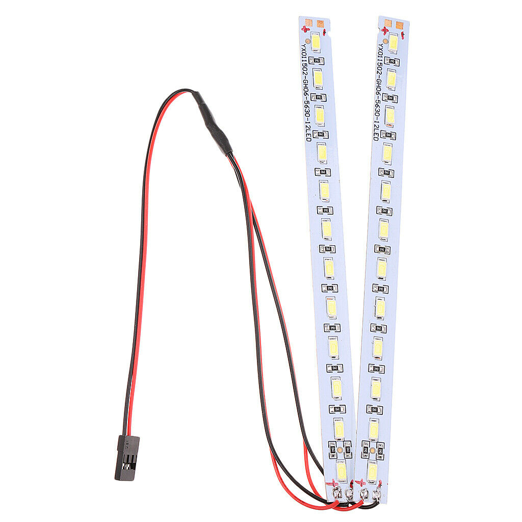 RC LED Chassis Light Lamps for 1:10 1:8 RC Remote Control Car Crawler Truck