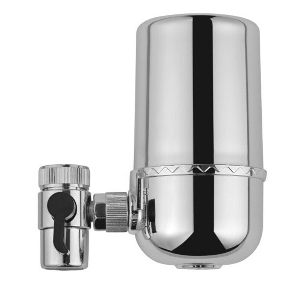 Countertop Ceramic Carbon Home Kitchen Faucet Filter Drinking Water Purifier