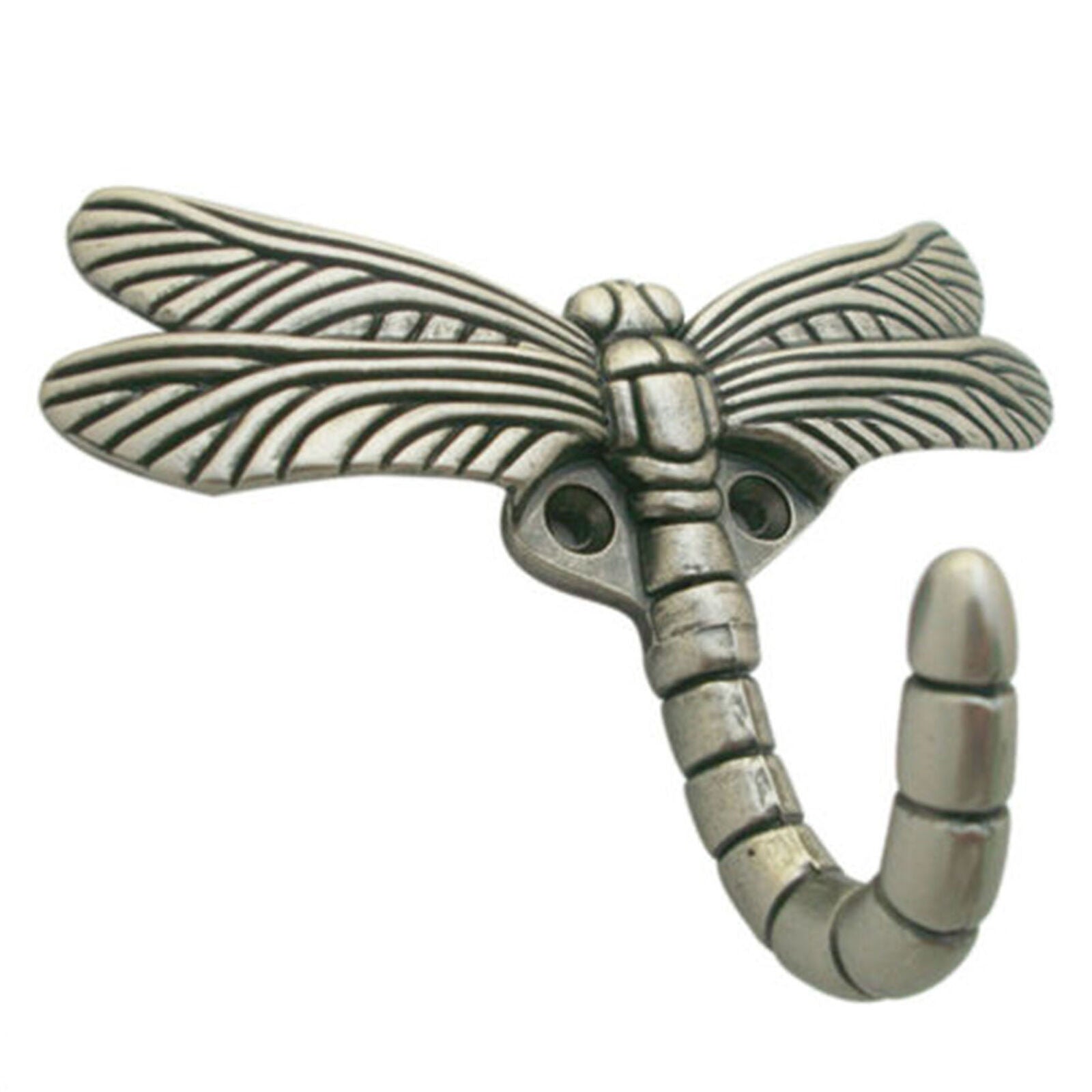 Bathroom Hat Hanger Wall Mounted Universal Dragonfly Shape Coat Hook Zinc Alloy