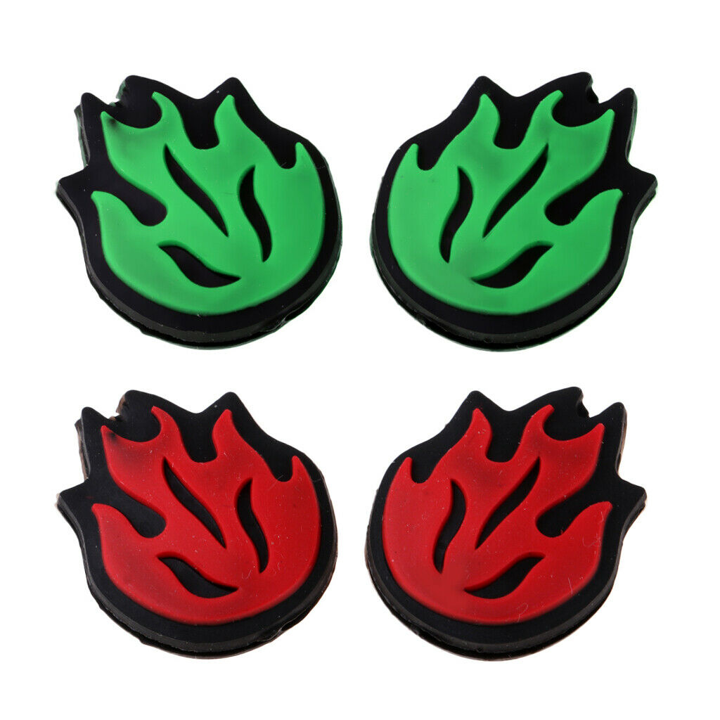 4 Pcs Personalized Tennis Shock Absorbers Silicone Racquet Vibration Dampeners