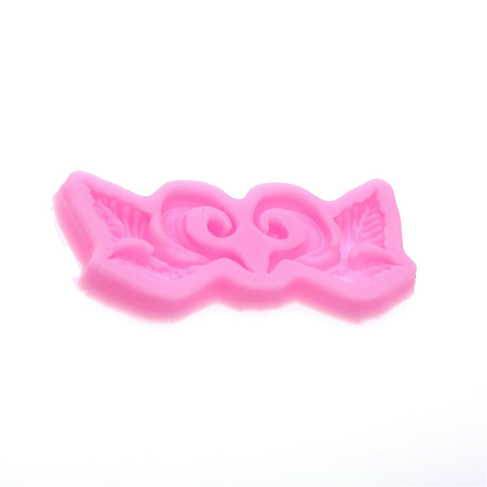 European Symmetrical Lace Cake Border Silicone Mold Fondant Cake Decorat T.l8