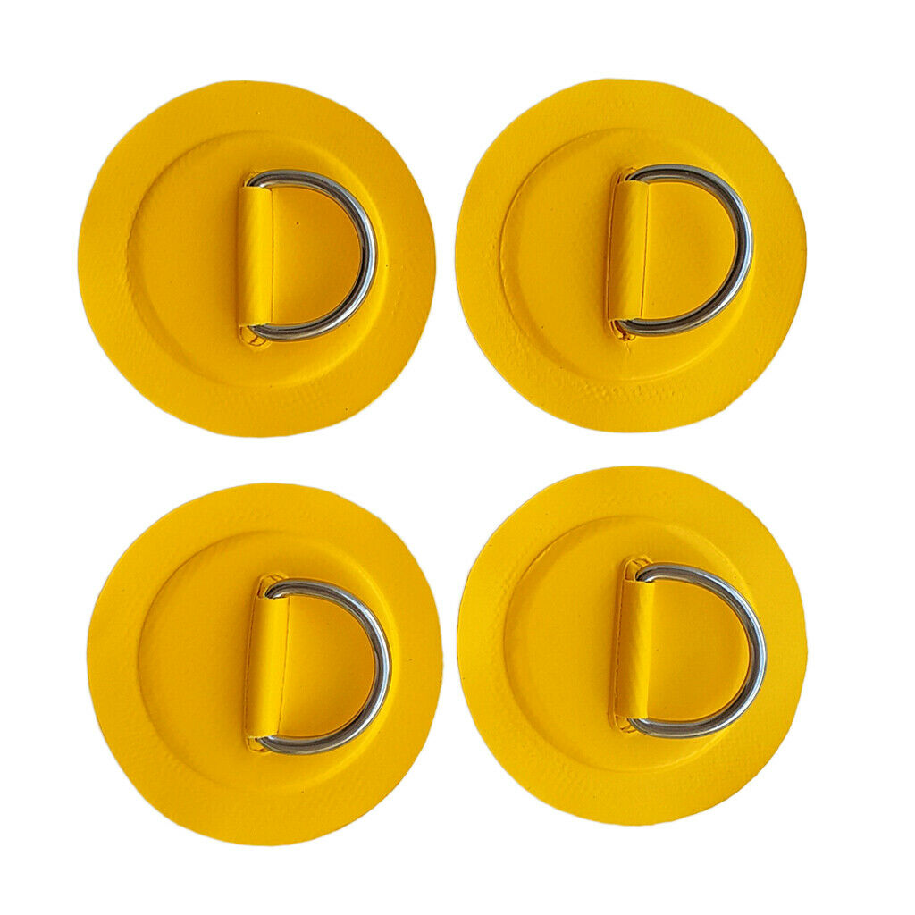 Pack of 4 D- Patch for PVC Inflatable Boat