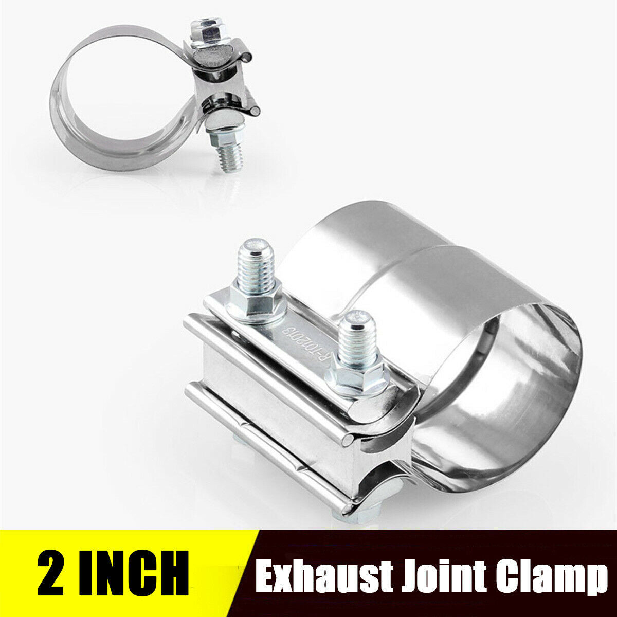 Stainless Steel 2" Exhaust Sleeve Joint Exhaust Band Clamp