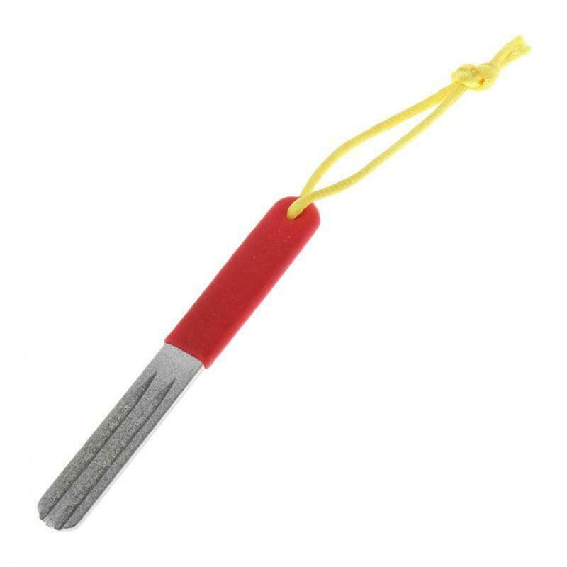 Fishing Hook Sharpener Sharpening Guides Red Hook Sharpening Stones 10cm