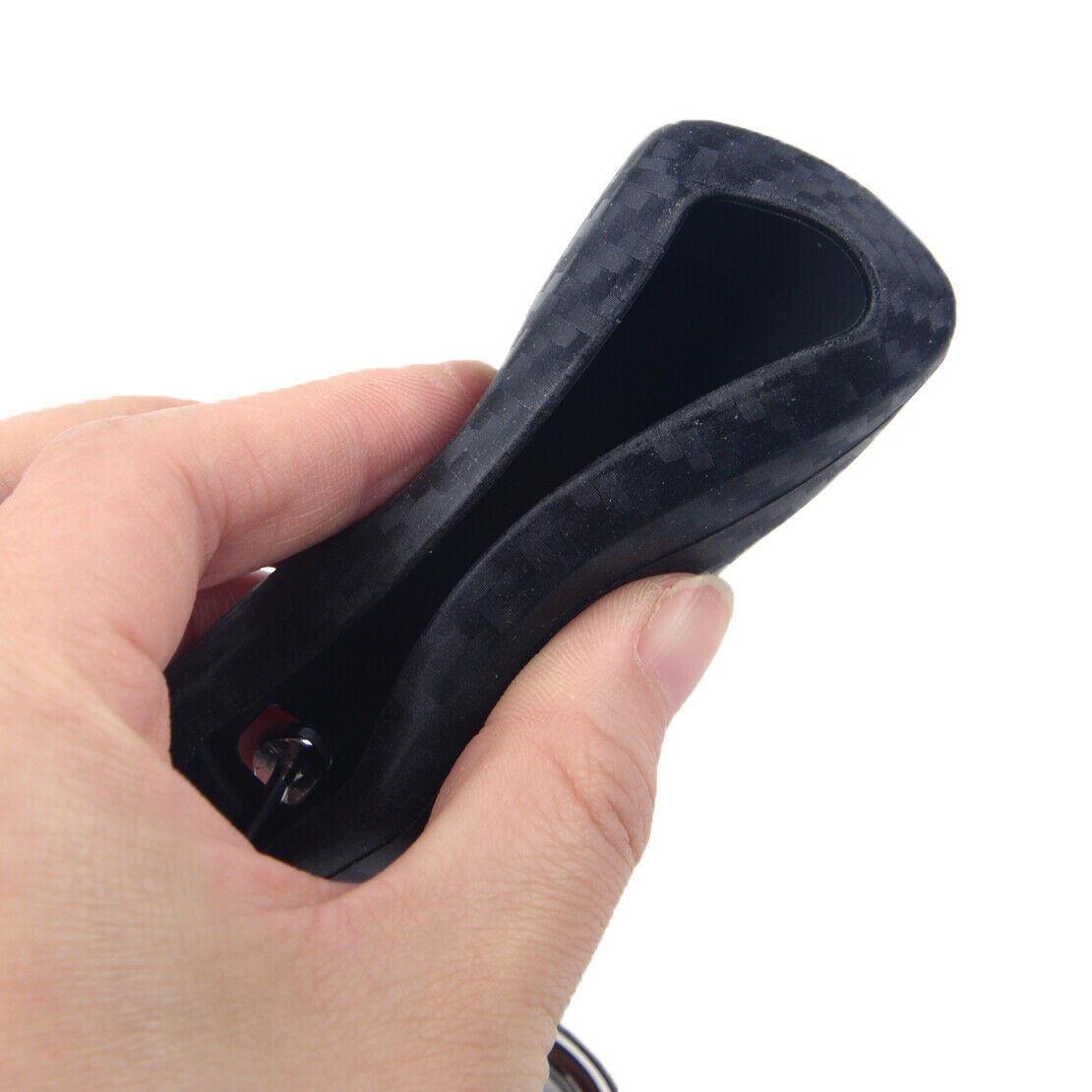 Carbon Fiber Style Fit for BMW 1 3 5 6 7 X1 X3 Series Remote Key Fob Cover Atn