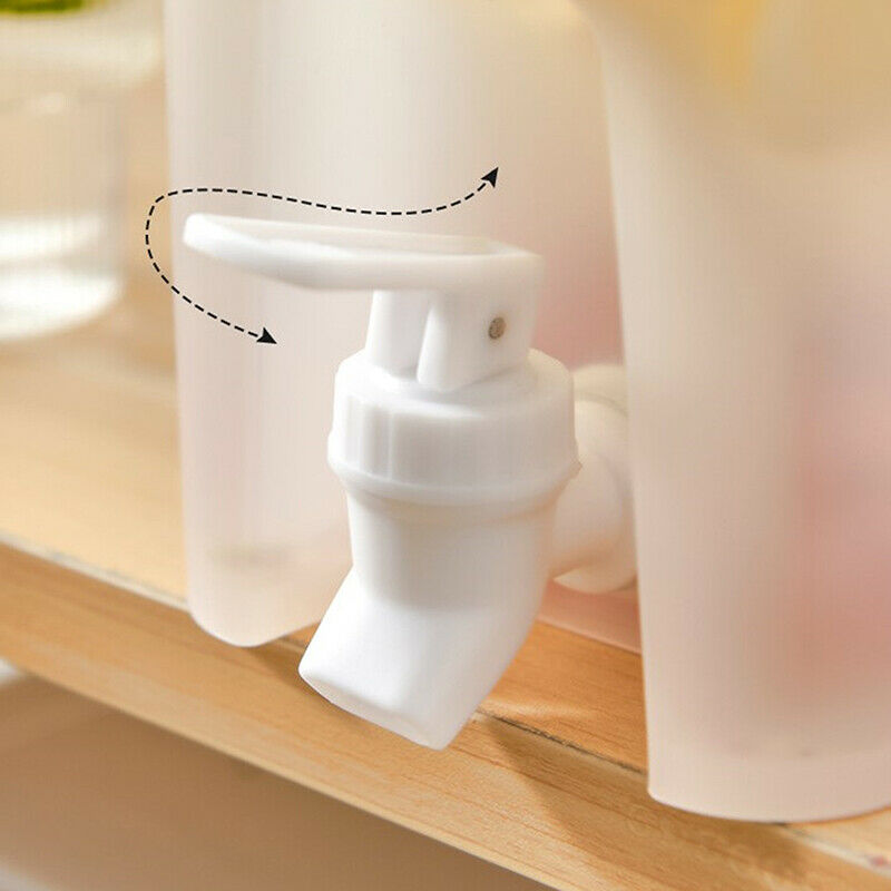3.5L Cold Water Jug Faucet Cold Water Bottle Container Lemon Juice Container KX