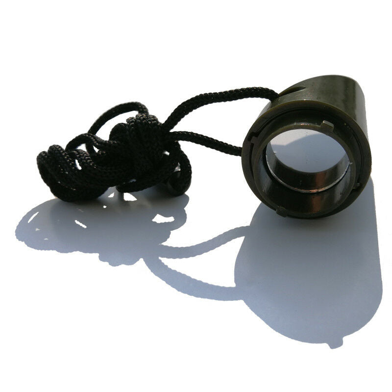 7 in 1 Military Emergency Whistle Kit SOS Survival Compass LED Light Outdoor