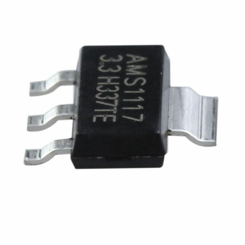 10Pcs AMS1117-3.3 LM1117 3.3V 1A SOT-223 Voltage Regulator Nice .l8