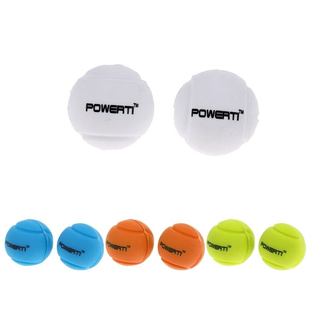 8Pcs Premium Silicone Tennis Ball Vibration Dampeners Damper for Racket /