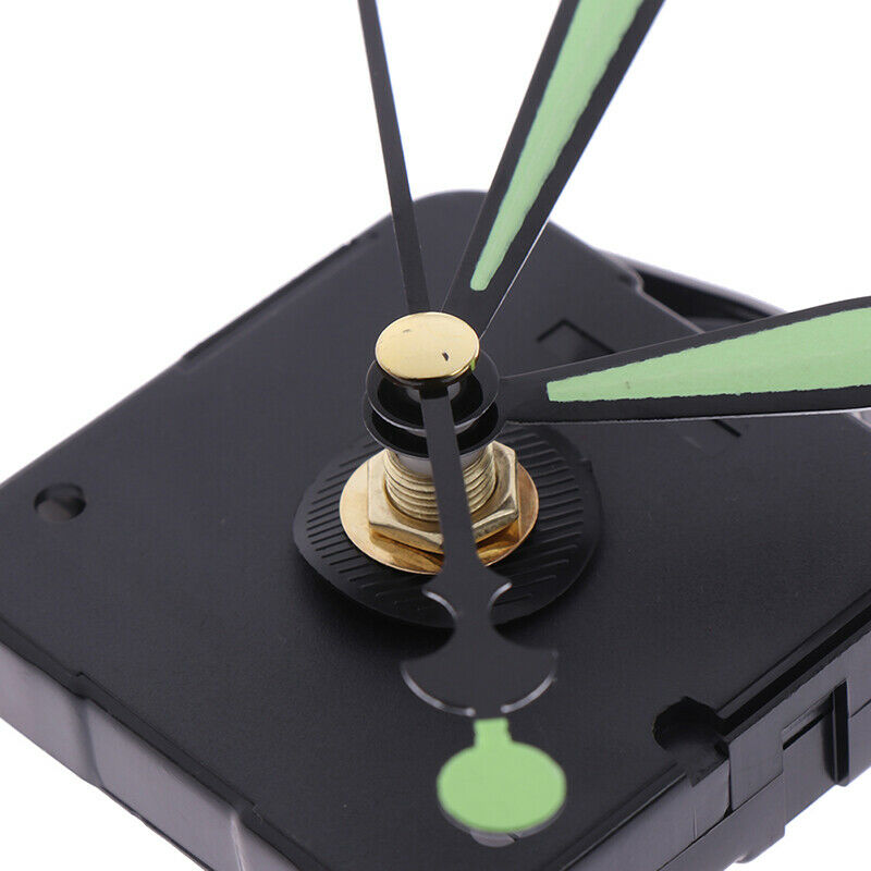 Green Luminous Quartz Wall Clock Spindle Movement Mechanism Part DIY Repa.l8
