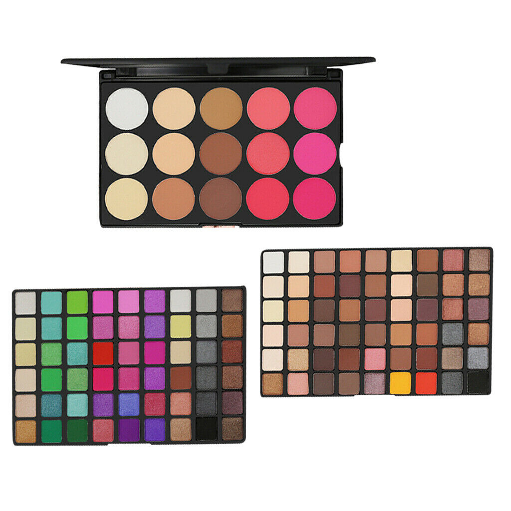 123 Color Earth Glitter Shimmer Eyshadow Eye Shadow Makeup Matte Set Palette