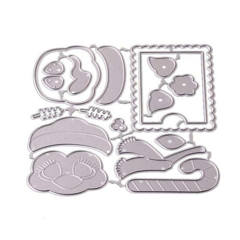 Christmas Penguin Metal Cutting Dies Stencil Scrapbook Album Paper Card Template