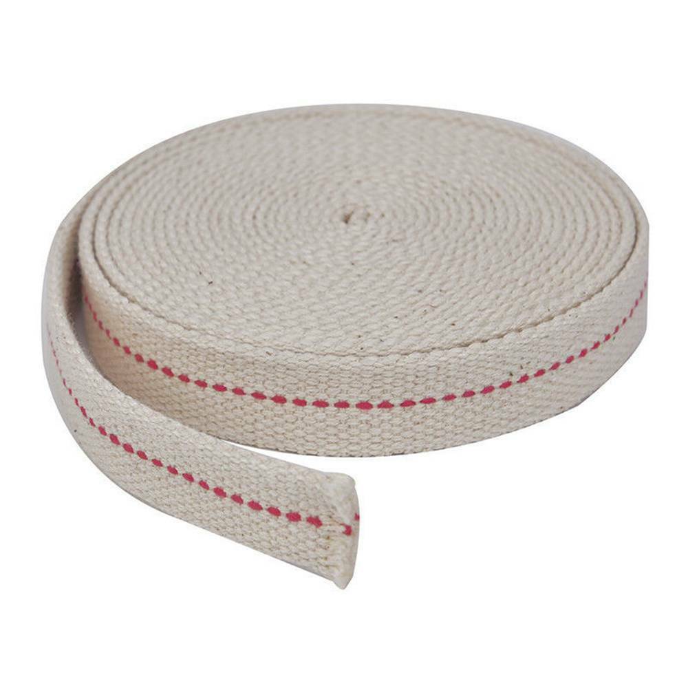 Hot White Flat 100% Cotton Oil Lamp Wick Roll For Oil Lamps and Lanterns 2CM*1M