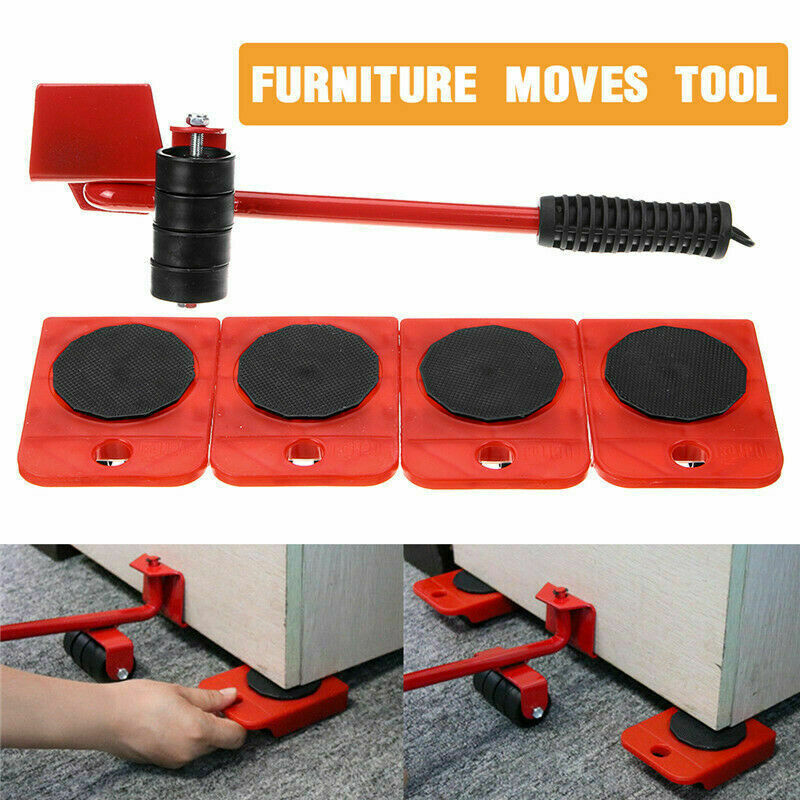 Heavy Moves Furniture Tool Transport Shifter Moving Wheel Remover Slider Roller