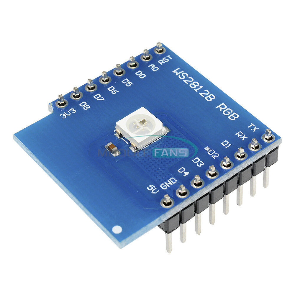 RGB LED Shield WS2812B Wemos D1 Mini ESP8266 For Arduino  WS2812B Board