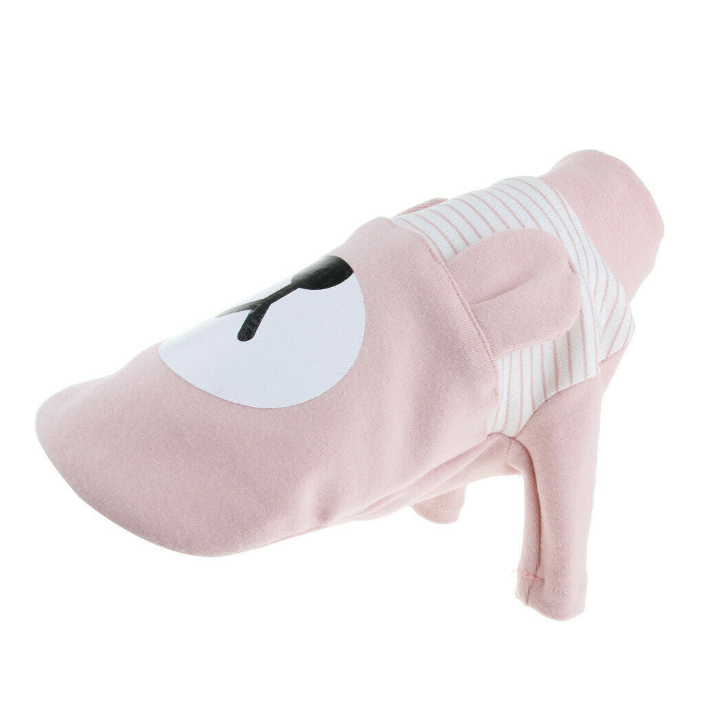 Dog Winter Coat Warm Vest Clothes Apparel for Small Medium Dog Cat pink
