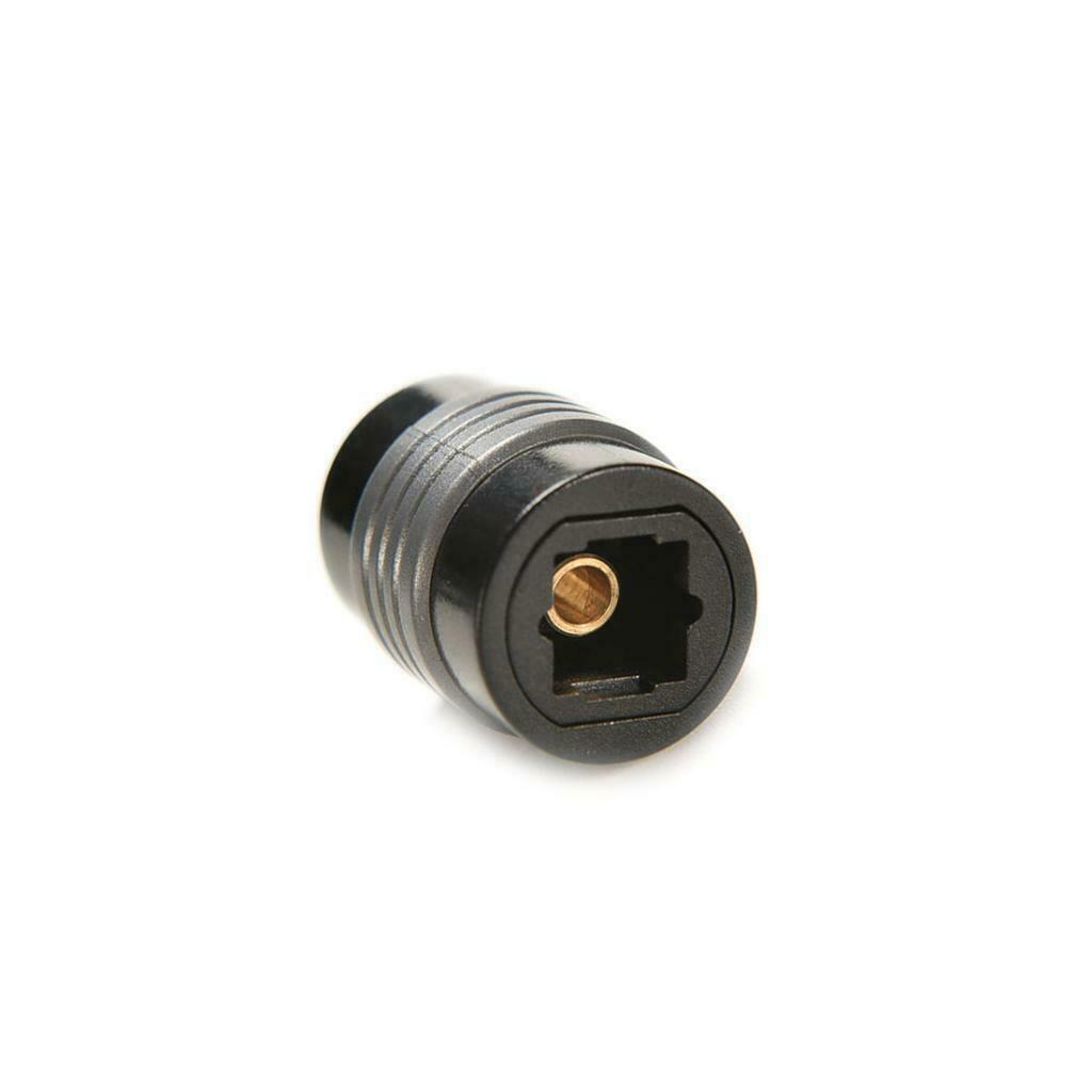 For Toslink Digital Optical Audio Cable Coupler Joiner Extender Adapter