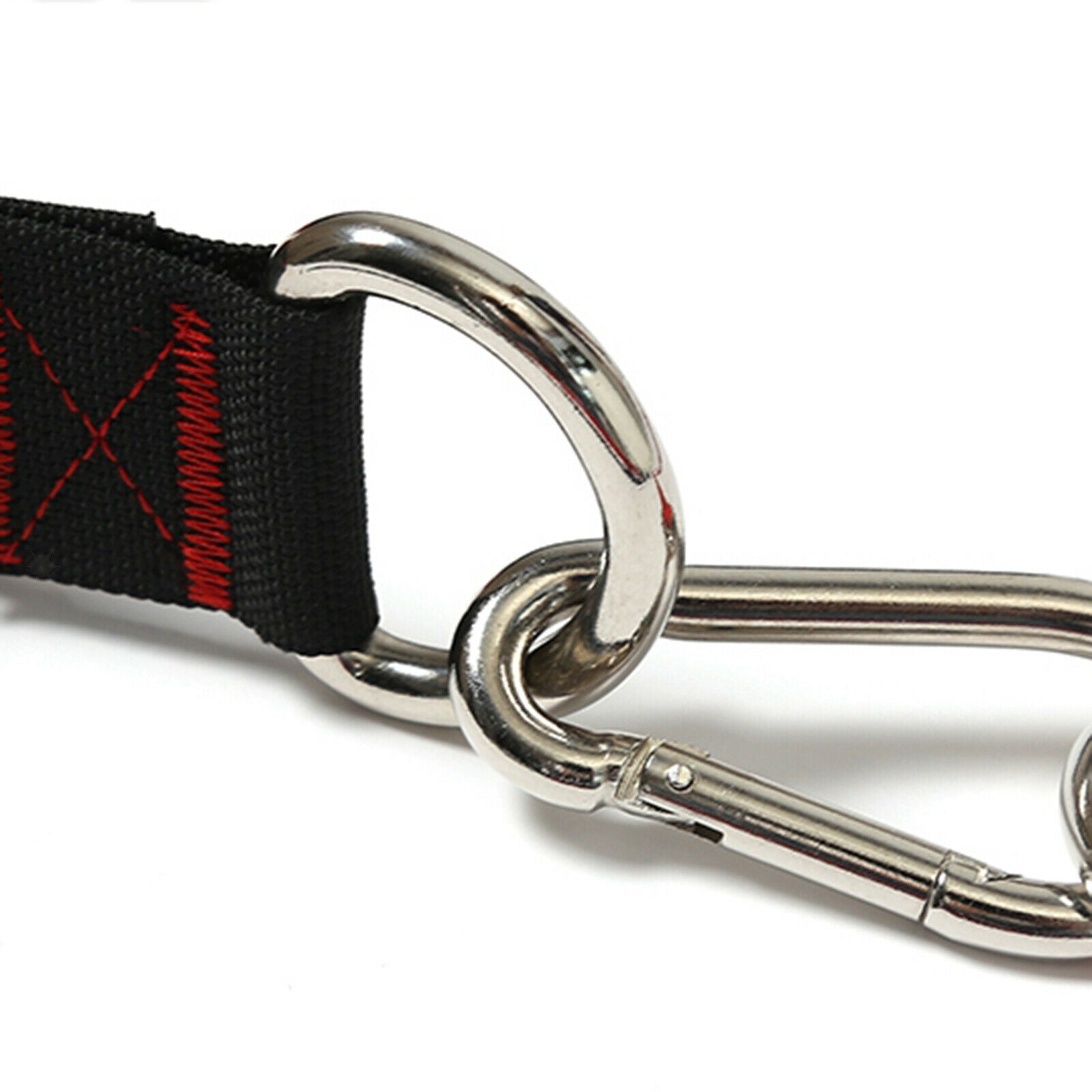 Heavy Duty Resistance Bands Handle Grips w/ Clips for Cables LAT Exercise